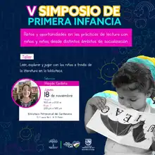 Red de Bibliotecas Públicas realiza ‘5º Simposio de Primera Infancia’