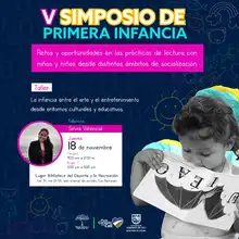 Red de Bibliotecas Públicas realiza ‘5º Simposio de Primera Infancia’