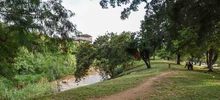 Comunidad recorrió el terreno donde se construirá el Parque Pacífico
