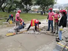 Continúan labores de embellecimiento de cara a los Panamericanos Junior 2021