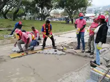 Continúan labores de embellecimiento de cara a los Panamericanos Junior 2021