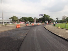 Rehabilitan corredor vial del Monumento a la Solidaridad con las ‘Obras de Corazón’