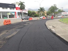 Rehabilitan corredor vial del Monumento a la Solidaridad con las ‘Obras de Corazón’