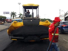 Rehabilitan corredor vial del Monumento a la Solidaridad con las ‘Obras de Corazón’
