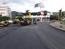 Rehabilitan corredor vial del Monumento a la Solidaridad con las ‘Obras de Corazón’
