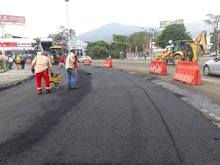 Rehabilitan corredor vial del Monumento a la Solidaridad con las ‘Obras de Corazón’