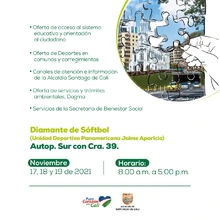 En la Feria de Servicios brindamos atención para el bienestar ciudadano