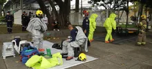 Cali midió su capacidad de respuesta con simulacros previos a los Juegos Panamericanos Junior
