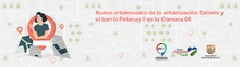 Nuevo ortomosaico de la urbanización Calimio y el barrio Petecuy II en la Comuna 06