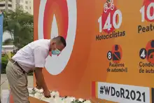 Cali lanza nueva campaña de seguridad vial y rinde un homenaje a las víctimas de siniestros viales