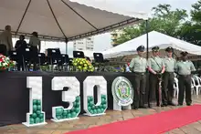 Policía Nacional condecora al Secretario de Seguridad y Justicia de Cali, en el marco de los 130  años de la institución 