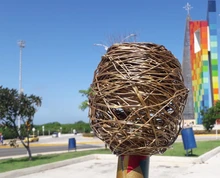La Antorcha Panamericana recorrió hoy la ciudad de Barranquilla