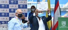 Con voluntad y compromiso, la sacaron del estadio