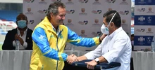 Con voluntad y compromiso, la sacaron del estadio