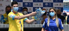 Con voluntad y compromiso, la sacaron del estadio