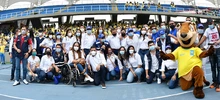Con voluntad y compromiso, la sacaron del estadio