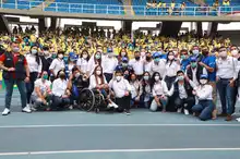 Con orgullo y su palabra, voluntarios de los I Juegos Panamericanos Junior Cali-Valle 2021 hicieron juramento