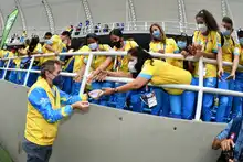 Con orgullo y su palabra, voluntarios de los I Juegos Panamericanos Junior Cali-Valle 2021 hicieron juramento