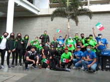 Infraestructura recibió a los primeros integrantes de la delegación de México para los Panamericanos Junior 2021