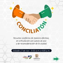 Participa en la Jornada Distrital de Conciliatón, con los jueces de paz y reconsideración 