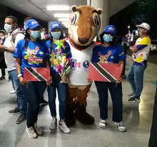 Bienvenida a los delegación de Trinidad y Tobago