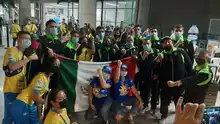 Más de 70 deportistas mexicanos fueron recibidos por Infraestructura para los Panamericanos Junior