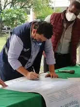Se firmó Pacto de Corazón por el Parque del Perro