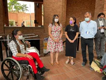 Por primera vez se instalan en un espacio cultural rampas de acceso para personas con movilidad reducida