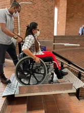 Por primera vez se instalan en un espacio cultural rampas de acceso para personas con movilidad reducida