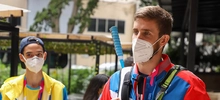 Jóvenes atletas ya destacan la hospitalidad de los caleños