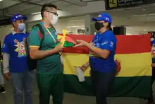 Bolivianos ya están en Cali para competir en los I Juegos Panamericanos Junior