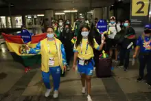 Bolivianos ya están en Cali para competir en los I Juegos Panamericanos Junior