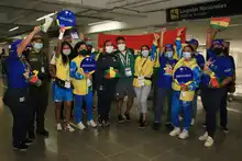 Bolivianos ya están en Cali para competir en los I Juegos Panamericanos Junior