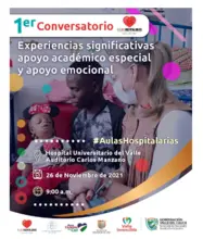 Conéctate este viernes para conocer servicio educativo en aulas hospitalarias