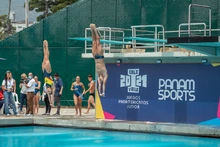 Trampolines de clavados de las piscinas Hernando Botero O’byrne se estrenaron en los  Panamericanos Junior 