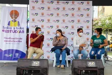 “Los sueños sí se cumplen”, mensaje de los jóvenes en el conversatorio sobre el Plan Talentos