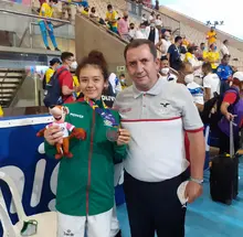 Bolivia recibe homenaje del Dagma por su primera medalla en los  I Juegos Panamericanos Junior 