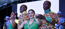 Delegaciones de los I Panamericanos Junior disfrutaron una muestra gastronómica y cultural 