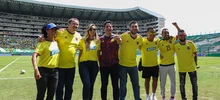 El público caleño apoyó a las Chicas Superpoderosas