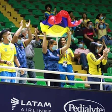 Lluvia de oros para Colombia en ciclismo de pista y récord en los Panamericanos Junior