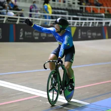 Lluvia de oros para Colombia en ciclismo de pista y récord en los Panamericanos Junior
