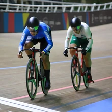 Lluvia de oros para Colombia en ciclismo de pista y récord en los Panamericanos Junior