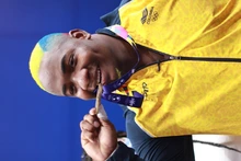Con un “tinte” diferente, Arley Bonilla impuso récord panamericano en levantamiento de pesas