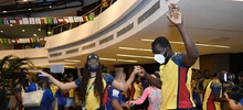 Secretaría de Gobierno transmitió el cariño de la caleñidad a los atletas colombianos
