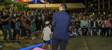 La Luz de Janucá fue encendida en la Plazoleta Jairo Varela