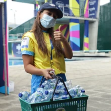 ¡En los Juegos Panamericanos Junior, reciclar, paga!