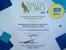 Dagma recibe reconocimiento especial con nominación al Halcón de Oro