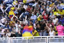 Un partido de voleibol con las mejores barras locales y extranjeras de los Panamericanos Junior