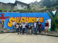 Arte urbano transforma imaginarios de violencia sobre la comuna 20