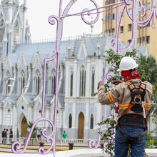 Desde este martes, Cali se alista para vivir y disfrutar su alumbrado navideño